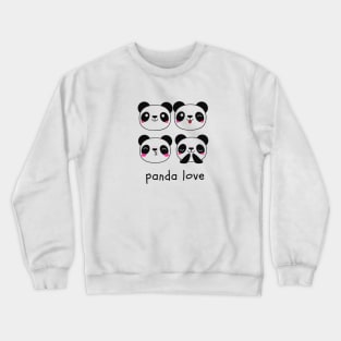 Panda Love Crewneck Sweatshirt